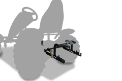 BERG Hefinrichting Achter (t.b.v. montage accessoires op skelter)