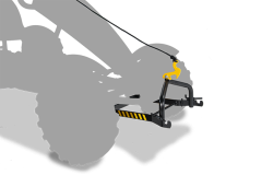 BERG Hefinrichting Voor (t.b.v. montage accessoires op skelter)