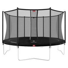 berg_favorit_380_trampoline+met+veiligheidsnet_zwart