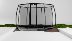 Avyna Trampoline FlatLevel Ø430 met veiligheidsnet