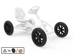 BERG Buddy Wiel 10-spaaks zwart 12.5x2.25-8 slick