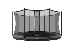 berg_inground_trampoline_380_favorit_met_veiligheidsnet_zwart_grijs_en_groen