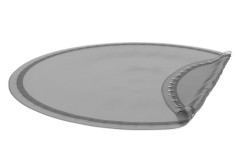 Akrobat springmat flat 430 grijs