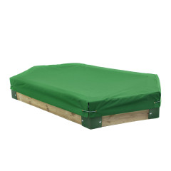 HÖRBY BRUK Zandbak Afdekhoes 210 Groen