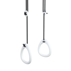 Houten turnringen Wit Lillagunga