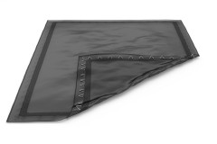 Springmat, AkroAir, AKROBAT, ORBIT, FLAT, 305x183cm, 68 veren, 21,5cm , Zwart
