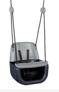 Babyzitje 3 in 1 antraciet