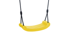 Schommelzitje kunststof Geel