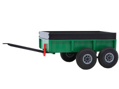 Berg tandem trailer XL skelter aanhanger