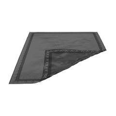 Akrobat springmat Orbit Flat 380x250 zwart
