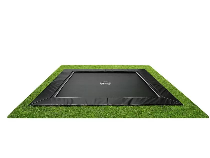 oven Zenuw spoel Etan UltraFlat trampoline rechthoekig 198 x 294 cm zwart | Van Ee  Buitenspeelgoed